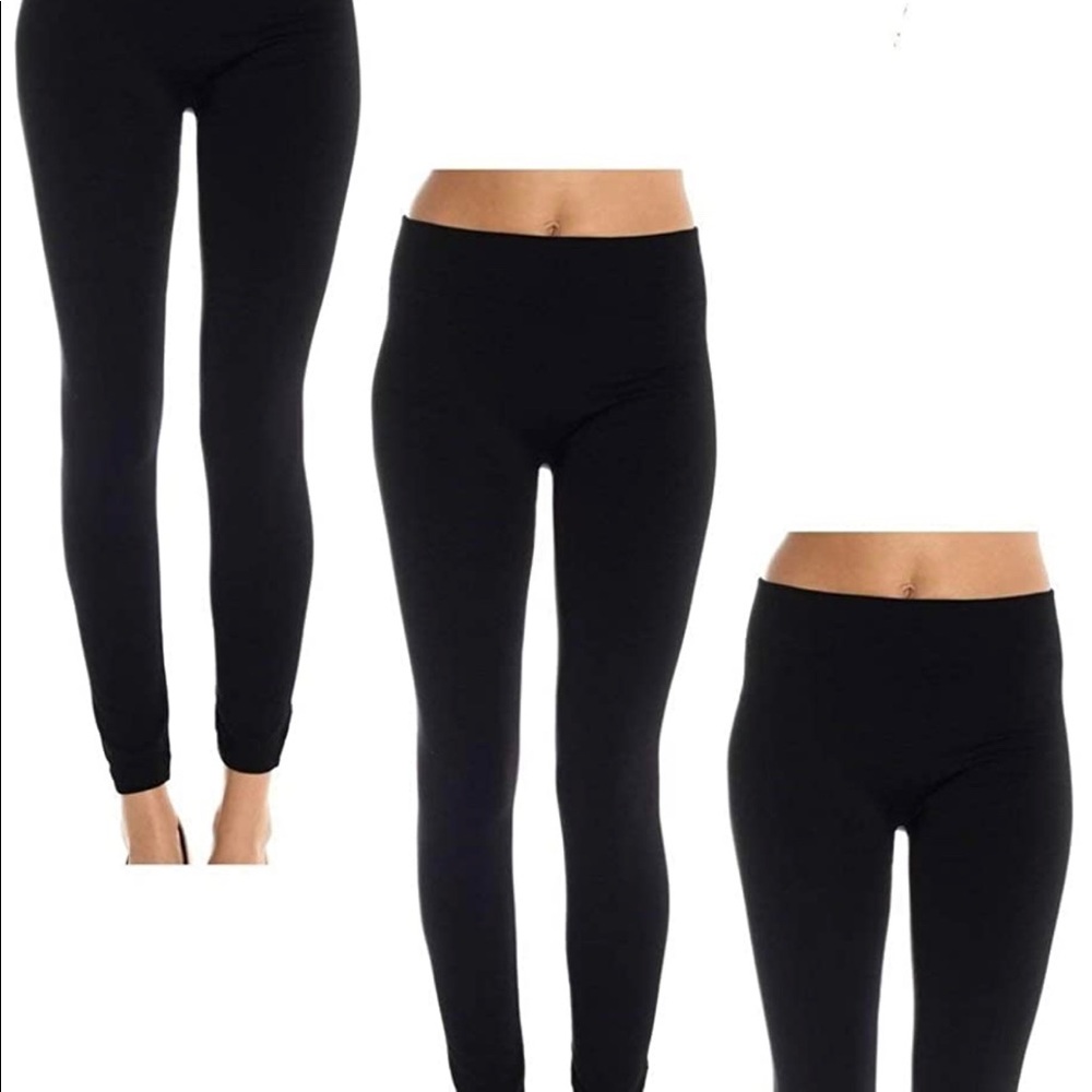 Women’s Black Leggings Set of Three